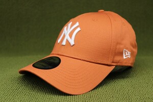 新品 ニューエラ NEWERA NY ヤンキース Yankees 9FORTY OSFA フリーサイズ キャップ 帽子 マスタードxホワイト からし色 管理0528nskm