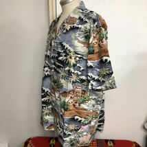 70s ROYAL CREATIONS アロハシャツ XL MADE IN HAWAII USA製 ビンテージ 総柄 半袖シャツ_画像2