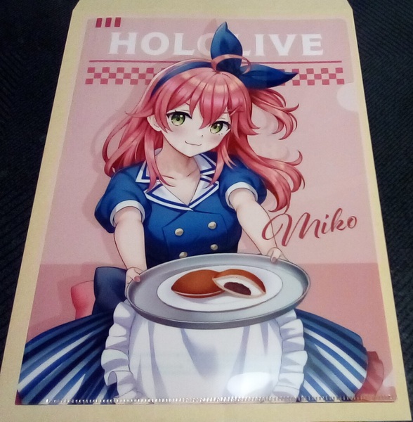 新品未使用 ホロライブ さくらみこ クリアファイル ローソン