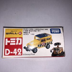 トミカ　ディズニー disney D-42 トヨタ ランドクルーザー land cruiser 新品 ピクサー トミカコレクション D42 WALL E ランクル