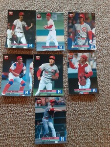 BBM Baseball Card 1994 Hiroshima Carp 7 Piece Set Set