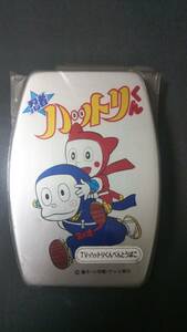  Showa Retro that time thing wistaria . un- two male ninja Hattori kun aluminium lunch box unused *