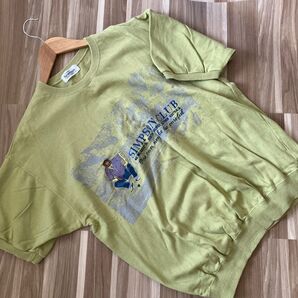 SIMPSON 刺繍模様ゴルフシャツ