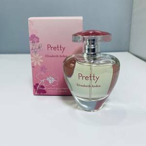 K0295 Elizabeth Arden エリザベス アーデン Pretty 50ml ほぼ満量 未使用に近い