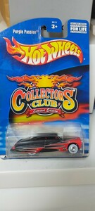 Hot Wheels ホットウィール Purple　Passion COLLECTORS CLUB Limited EDITION