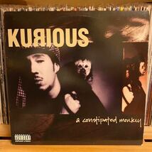 オリジナル盤　kurious / a constipated monkey 90's Hip Hop classic 名盤　レコード beatnuts キュリアス_画像1