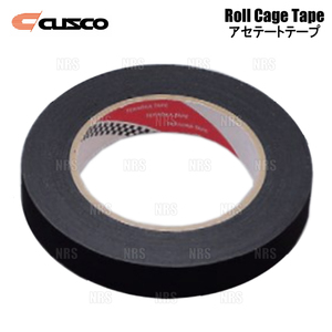 CUSCOk score sete-to tape ( roll cage tape ) 30m ( width 19mm) black (00D-251-AB