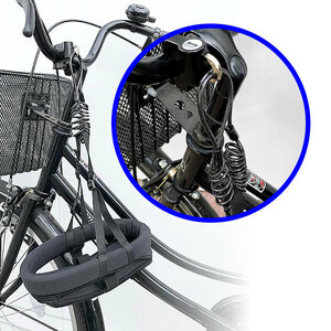 【L0072】自転車ヘルメット盗難防止　ヘルメットロック ヘルメットホルダー