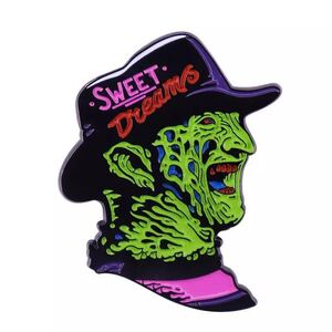  new goods unused A Nightmare on Elm Street freti pin badge horror s platter 