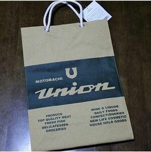  regular price 2420 jpy + commission receive origin block Union eko-bag shopping bag tote bag 