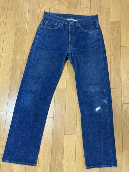 80s USA製 LEVIS 501 デニムパンツ W33 L33 ハチマル Levi's リーバイス ビンテージ