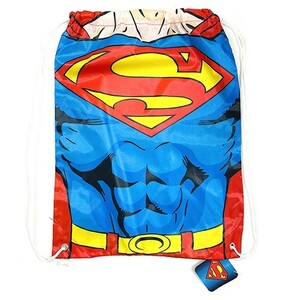 送料込 スーパーマン 18インチ ナップザック (blue) 17081a グッズ バッグ かばん マーベル MARVEL Superman Cinch Bag 18 男の子 ヒーロー