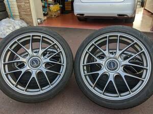 ★美品　高級　鍛造 　レイズ　ボルク　レーシング　G27　メッシュ　レクサス　LS４６０　LS６００　BMW　Z4　8.5J PCD120 広島★