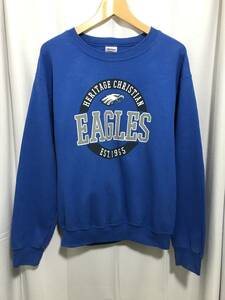 GILDAN ギルダン　EAGLES プリントスウェット　カレッジ系USA古着　high school basketball team S size unisex OK！