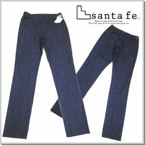 サンタフェ santa fe 変り織カラーデニムテーパードパンツ 65404-98(INDIGO)-48(L) ジーパン