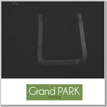 グランドパーク Grand PARK NICOLE 圧縮マイクロ鹿の子ポロシャツ 3269-9520-49(BLACK)-46(M) 半袖ポロ カットソー_画像3