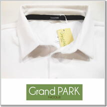 グランドパーク Grand PARK NICOLE 圧縮マイクロ鹿の子ポロシャツ 3269-9520-09(WHITE)-46(M) 半袖ポロ カットソー_画像2