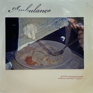 Ambulance LTD - Active Ingredients: 4 Songs On Two 7&#34; Records（2 x７インチ）