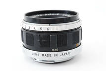 ★☆【動作OK品！】 #1914949 オリンパス Olympus F.Zuiko Auto-s 38mm/f 1.8 レンズ☆★_画像8