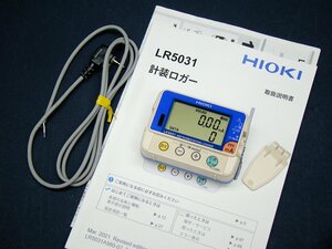 HIOKI LR5031 計装ロガー 直流電流 1ch (計装用) 日置 中古