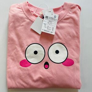 星のカービィ Tシャツ フェイス 半袖 160cm ピンク