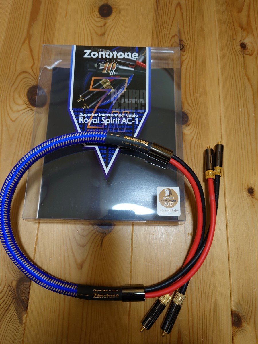 ゾノトーン Zonotone Royal Spirit AC-1 RCAケーブル 1m - JChere雅虎
