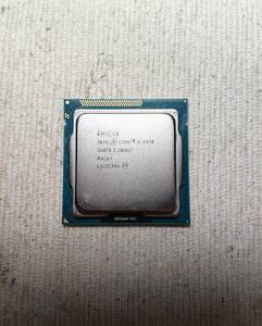 動作品 Intel i5-3470 SR0T8 4コア/3.2GHz-3.6GHz Ivy Bridge LGA1155