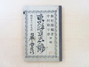 松村操編『東洋立志編 第一編』明治13年 巌々堂刊 明治時代ボール表紙本