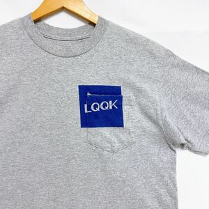 LQQK STUDIO OVER THE POCKET S/S TEE ルックスタジオ Tシャツ