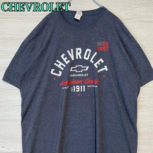 【入手困難】CHEVROLET シボレー　Tシャツ　アーチロゴ　3XLサイズ　企業　会社　車　一点物 ゆったり　レア　半袖　海外　輸入