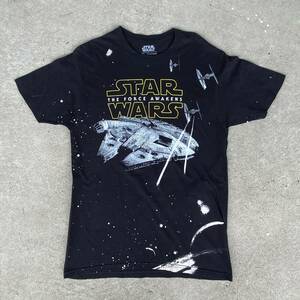 ビンテージ　スターウォーズ　　ロゴ　ミレニアムファルコン　デザイン　Tシャツ　映画　230530