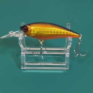 ◆ 中古品 ◆　JACKALL　ジャッカル　ディービルシャッド 55SR 55mm 5.5g　D-BILL SHAD / Dビルシャッド　#ダブルクラッチ金黒