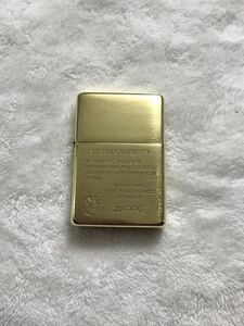 ZIPPO ジッポー ジッポーライター オイルライター ソリッドブラス solid brass 1995年製 未使用品 1937レプリカ replica 金色 ゴールド