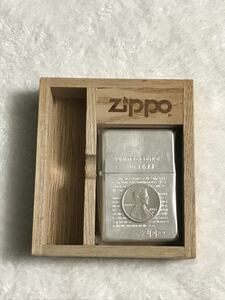 ZIPPO ジッポー オイルライター 限定品 1995年製 Abraham Lincoln エイブラハム・リンカーン コイン coin 未使用品　1937レプリカ