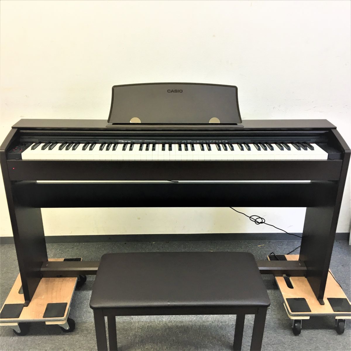 豪華で新しい ☆40938【電子ピアノ】CASIO PX770BN 20年製 鍵盤楽器