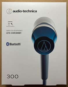 オーディオテクニカ　ワイヤレスイヤホン　ATH-CKR300BT　★ケース・取説付き★未使用に近い美品