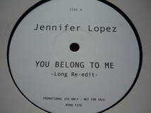 12インチ5枚　 JENNIFER LOPEZ/You Belong To Me/Still/JENNY FROM THE BLOCK/ALL I HAVE/JENNY FROM THE BLOCK(Rap)/I'M GONNA BE ALRIGHT_画像2