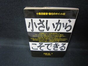 小さいからこそできる　山田宏著　シミ有/JEM