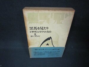 黒馬を見たり　ロープシン　日焼け強シミ有/JFL