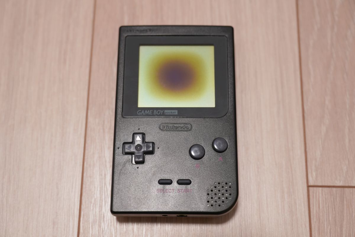 超話題新作 ☆ゲームボーイ ポケット 任天堂☆№三 ブラック本体 携帯用