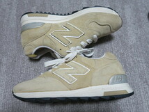 良品★名作 超希少 アメリカ製 ニューバランス NEW BALANCE スニーカー NEW BALANCE M1400BE MADE IN U.S.A. ベージュ US5.0 JP23.0cm_画像4