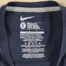 NIKE ナイキ 半袖Tシャツ L ネイビー ビッグサイズ ビッグプリント_画像6