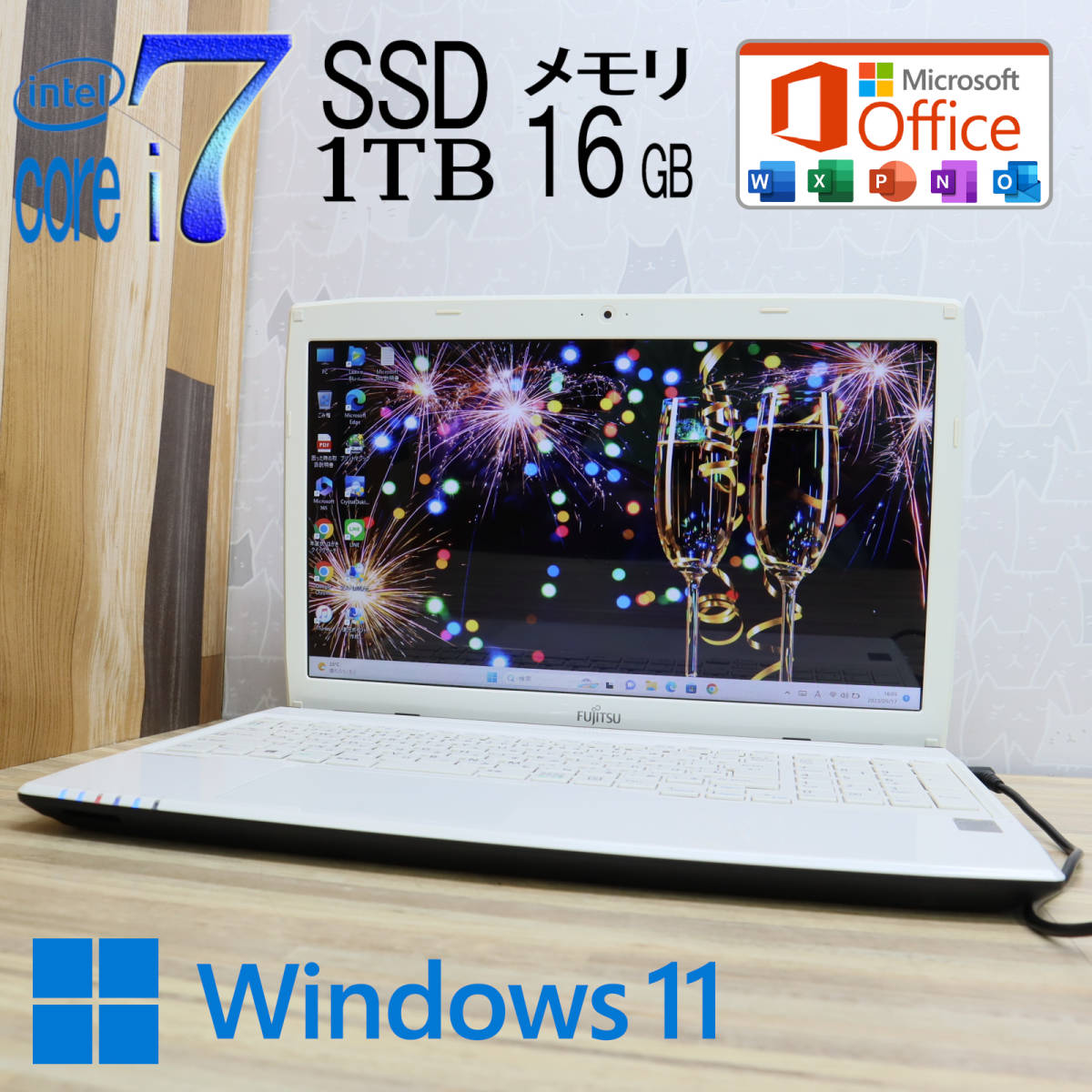 美品>FUJITSU Blu-ray対応/SSD256G新品/Office neuroid.uprrp.edu