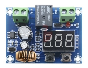 XH-M609 dc 12v 24v voltage charge discharge protection board LED digital low . voltage protection lithium battery for!