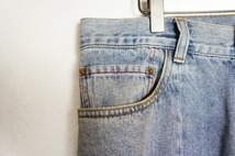 正規 21SS VICTIM ヴィクティム WASHED DENIM PANTS ウォッシュ デニム パンツ VTM-21-P-032 薄青 L 本物 508N_画像4