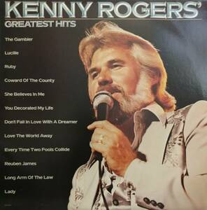 輸入LP盤 ケニー・ロジャース(Kenny Rogers)　Greatest Hits