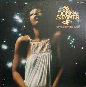 LP盤 ドナ・サマーDonna Summer　Love to Love You Baby