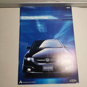 ◆ホンダ オデッセイ アクセサリー カタログ 2003/10 34ページ ◆HONDA Odyssey brochure car Japan/自動車 新車カタログ/05010