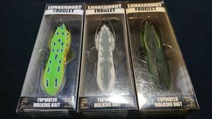  Ran car handle to frog let 4 -inch 1/2 oz 3 piece set new goods 4 LUNKERHUNT FROGLET frog FROGlaigyo. fish .. first of all, namaz