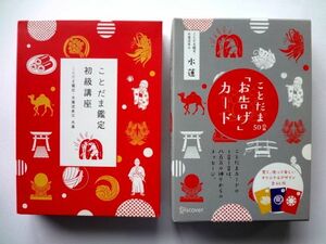 ことだま鑑定 初級講座 DVD 6枚 + ことだま「お告げ」カード 全46枚 / 水蓮流家元 水蓮 / 送料520円